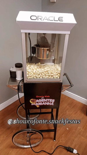 Pipoqueira em evento